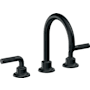 California Faucets Descanso 1.2 GPM Widespread Bathroom Faucet with 1-1/4" Completely Finished ZeroDrain and Lever Handles Carbon