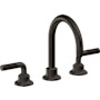 California Faucets Descanso 1.2 GPM Widespread Bathroom Faucet with 1-1/4" Completely Finished ZeroDrain and Lever Handles Oil Rubbed Bronze