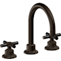 California Faucets Descanso 1.2 GPM Widespread Bathroom Faucet with Pop-Up Drain Assembly and Cross Handles Bella Terra Bronze
