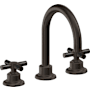 California Faucets Descanso 1.2 GPM Widespread Bathroom Faucet with Pop-Up Drain Assembly and Cross Handles Oil Rubbed Bronze