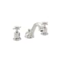 California Faucets Cardiff 1.2 GPM Widespread Bathroom Faucet with Double Handles - Includes Ceramic Disc Valve Polished Chrome