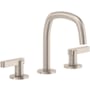 California Faucets San Elijo 1.2 GPM Widespread Bathroom Faucet with Pop-Up Drain Assembly Satin Nickel