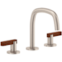 California Faucets San Elijo 1.2 GPM Widespread Bathroom Faucet with Pop-Up Drain Assembly Satin Nickel