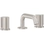 California Faucets Jalama 1.2 GPM Widespread Bathroom Faucet with Pop-Up Drain Assembly Satin Nickel