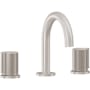 California Faucets Jalama 1.2 GPM Widespread Bathroom Faucet with Pop-Up Drain Assembly Satin Nickel
