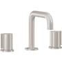 California Faucets Jalama 1.2 GPM Widespread Bathroom Faucet with Pop-Up Drain Assembly Satin Nickel