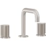 California Faucets Jalama 1.2 GPM Widespread Bathroom Faucet with Pop-Up Drain Assembly Satin Nickel