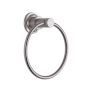 California Faucets Rincon Bay Towel Ring Satin Nickel