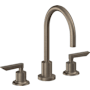 California Faucets Rincon Bay 1.2 GPM Widespread Bathroom Faucet Antique Nickel Flat
