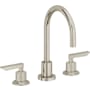 California Faucets Rincon Bay 1.2 GPM Widespread Bathroom Faucet with 1-1/4" Completely Finished ZeroDrain and Lever Handles Burnished Nickel Uncoated