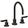 California Faucets Rincon Bay 1.2 GPM Widespread Bathroom Faucet with 1-1/4" Completely Finished ZeroDrain and Lever Handles Oil Rubbed Bronze