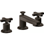 California Faucets Rincon Bay 1.2 GPM Widespread Bathroom Faucet with Pop-Up Drain Assembly and Cross Handles Bella Terra Bronze