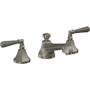 California Faucets Monterey 1.2 GPM Widespread Bathroom Faucet with Pop-Up Drain Assembly Graphite