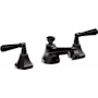 California Faucets Monterey 1.2 GPM Widespread Bathroom Faucet with Pop-Up Drain Assembly Matte Black