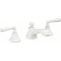 California Faucets Monterey 1.2 GPM Widespread Bathroom Faucet with Pop-Up Drain Assembly Matte White