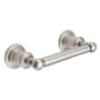 California Faucets Miramar Double Post Tissue Holder Satin Nickel