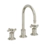 California Faucets Miramar 1.2 GPM Widespread Bathroom Faucet Burnished Nickel Uncoated
