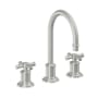 California Faucets Miramar 1.2 GPM Widespread Bathroom Faucet Satin Chrome