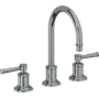 California Faucets Miramar 1.2 GPM Widespread Bathroom Faucet with 2-1/4" Completely Finished ZeroDrain Assembly Black Nickel