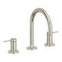 California Faucets D Street 1.2 GPM Widespread Bathroom Faucet Burnished Nickel Uncoated