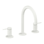 California Faucets D Street 1.2 GPM Widespread Bathroom Faucet Matte White