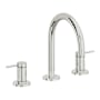 California Faucets D Street 1.2 GPM Widespread Bathroom Faucet Polished Chrome
