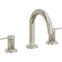 California Faucets D Street 1.2 GPM Widespread Bathroom Faucet with 1-1/4" ZeroDrain and Lever Handles Burnished Nickel Uncoated