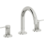 California Faucets D Street 1.2 GPM Widespread Bathroom Faucet with 1-1/4" ZeroDrain and Lever Handles Polished Chrome