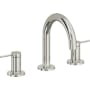 California Faucets D Street 1.2 GPM Widespread Bathroom Faucet with 1-1/4" ZeroDrain and Lever Handles Polished Nickel