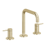 California Faucets D Street 1.2 GPM Widespread Bathroom Faucet Polished Brass Uncoated