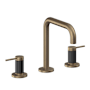 California Faucets D Street 1.2 GPM Widespread Bathroom Faucet Antique Brass Flat
