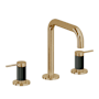 California Faucets D Street 1.2 GPM Widespread Bathroom Faucet Burnished Brass Uncoated