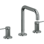 California Faucets D Street 1.2 GPM Widespread Bathroom Faucet with 1-1/4" ZeroDrain and Lever Handles Black Nickel