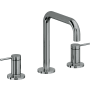 California Faucets D Street 1.2 GPM Widespread Bathroom Faucet with 1-1/4" ZeroDrain and Lever Handles Black Nickel