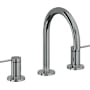 California Faucets D Street 1.2 GPM Widespread Bathroom Faucet with 1-1/4" ZeroDrain and Lever Handles Black Nickel