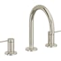 California Faucets D Street 1.2 GPM Widespread Bathroom Faucet with 1-1/4" ZeroDrain and Lever Handles Burnished Nickel Uncoated