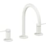 California Faucets D Street 1.2 GPM Widespread Bathroom Faucet with 1-1/4" ZeroDrain and Lever Handles Matte White