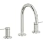 California Faucets D Street 1.2 GPM Widespread Bathroom Faucet with 1-1/4" ZeroDrain and Lever Handles Polished Chrome