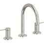 California Faucets D Street 1.2 GPM Widespread Bathroom Faucet with 1-1/4" ZeroDrain and Lever Handles Polished Nickel