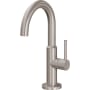 California Faucets D Street 1.2 GPM Single Hole Bathroom Faucet Satin Nickel