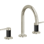 California Faucets D Street 1.2 GPM Widespread Bathroom Faucet with 1-1/4" ZeroDrain and Lever Handles Burnished Nickel Uncoated