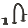 California Faucets D Street 1.2 GPM Widespread Bathroom Faucet with 1-1/4" ZeroDrain and Lever Handles Oil Rubbed Bronze