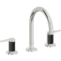 California Faucets D Street 1.2 GPM Widespread Bathroom Faucet with 1-1/4" ZeroDrain and Lever Handles Polished Chrome