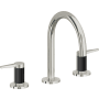 California Faucets D Street 1.2 GPM Widespread Bathroom Faucet with 1-1/4" ZeroDrain and Lever Handles Polished Nickel