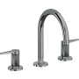 California Faucets D Street 1.2 GPM Widespread Bathroom Faucet with 1-1/4" ZeroDrain and Lever Handles Black Nickel