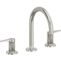California Faucets D Street 1.2 GPM Widespread Bathroom Faucet with 1-1/4" ZeroDrain and Lever Handles Polished Nickel