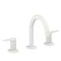 California Faucets D Street 1.2 GPM Widespread Bathroom Faucet Matte White