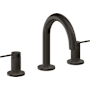 California Faucets D Street 1.2 GPM Widespread Bathroom Faucet with 1-1/4" Completely Finished ZeroDrain and Lever Handles Oil Rubbed Bronze