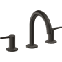 California Faucets D Street 1.2 GPM Widespread Bathroom Faucet with 1-1/4" ZeroDrain and Lever Handles Oil Rubbed Bronze