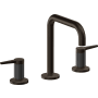 California Faucets D Street 1.2 GPM Widespread Bathroom Faucet with 1-1/4" Completely Finished ZeroDrain and Lever Handles Bella Terra Bronze